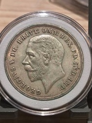 1935年英國喬治五世1克朗硬幣(木馬劍老銀幣)