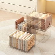 Wardrobe Storage Box Clothing Sundries Cabinet Storage Box Transparent Drawer Type Plastic Household