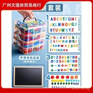 Magnetic Stickers Early Education Children's Blackboard Numbers Colorful26Magnet English Alphabet Te