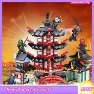 810pcs Ninjago Temple Compatible with LEGO 76013 Building Block Kids Educational Assembled Ninja Fig