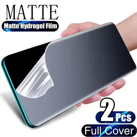 2PCS Matte Hydrogel Film For Asus Zenfone Max Pro M1 M2 Zb631kl Zb633kl Zb556kl Screen Protector ZE6