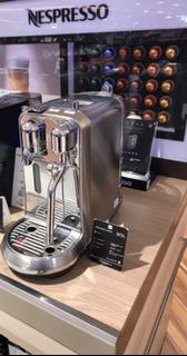 creatista plus nespresso Steel coffee