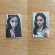 aespa karina winter photocard.