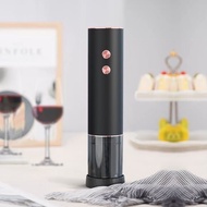 [SG Stock] Electric Wine Opener USB Charging Wine Corkscrew Wine Pourer Wine Stopper Foil Cutter Win