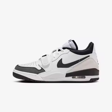 Nike Jordan Legacy 312 Comfortable Shock-Absorbing Durable Low-Top Retro Men's Basketball Shoes Blac