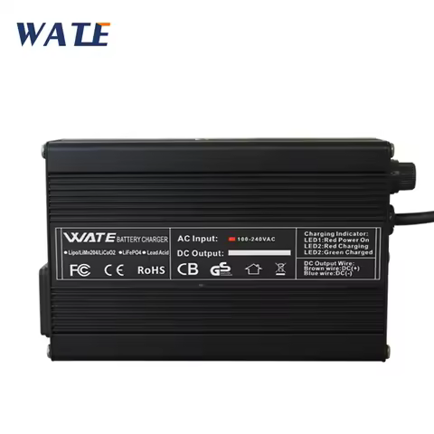 84V 3A Lithium Battery Charger for 20S 72V 74V Aluminum Case With Fan