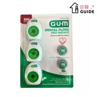SUNSTAR - GUM 牙周護理牙線 (含蠟型) 3件裝 + 旅行裝 x 2(平行進口)