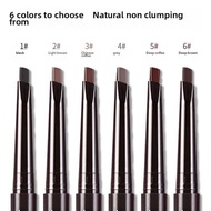 5 Colors Double Heads Eyebrow Pencil Natural Waterproof Lasting Eyebrow Pencil Eyeliner Eyebrow B6r8