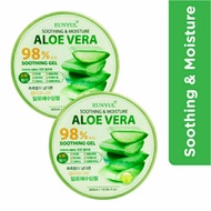 Original 98% EUNYUL 300ml Pure Aloe Vera Aloevera Soothing Gel - JC