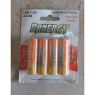 Banergy Double A Battery Alkaline (4pcs)