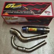 【READY STOCK】GL Exhaust Open Pipe Carbon ORI Racing LC135/Y15ZR