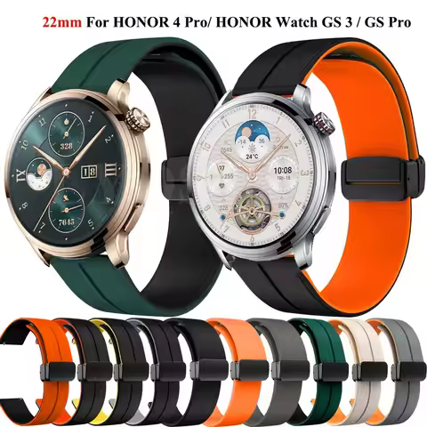 New 22mm Silicone Strap Watchband For Honor 4 Pro Magic Watch 2 46mm Band for Honor GS Pro GS 3i GS 
