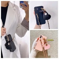 Crossbody Lanyard Necklace Bracelet Phone Case with Love Pendant OPPO R9 R9S R11 R11S PLUS R17 RENO 2 Z 2Z 3 4 5 6 PRO FIND X3 PRO A15 A16 A79 A37 A3 A5 A7 A3S A5S A1K A9 2020 A8 A31 2020 Cover