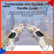 Skym* Drop and Bump Protection for Meta Quest 3 Controllers Vr Handle Cover for Meta Quest 3 Controllers Meta Quest 3 Vr Handle Cover Comfortable Grip Full Button Access
