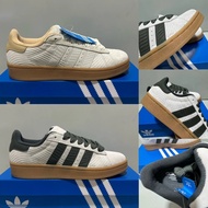 G Brother Pure Original Real Shot Adi Bread Shoes White Gray Bad Rabbit Bread Toe Layer Suede adidas
