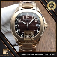 [TOP QUALITY] AQUANAU1 40MM 5167R FULL ROSE GOLD CASE BRACELET STRAP MEN WATCH LUXURY SWISS AUTOMATI