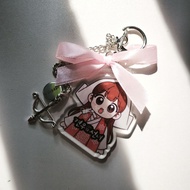 Head Over Heels 2in1 Keychain + Tumbler Charm