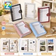 ZILUOLAN A7 Binder Cover, PVC A7 Polka Dot  Binder, Durable Polka Dot  Photocard Holder Album Shell 