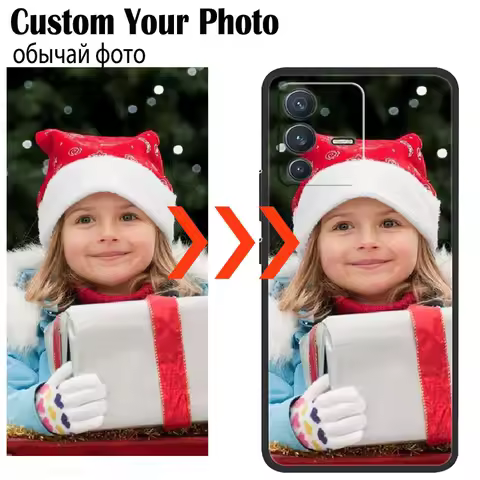 Customized Phone Cases For Vivo V23 Pro V23E V25 V25E 5G Back Cover DIY Personalized Photo Design V 