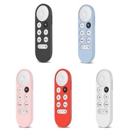 Non-slip Soft Silicone Case Remote Control Protective Cover Shell for-Google Chromecast TV 2020 Voice