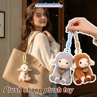 EMOTEPH Sheep Plush Pillow, Long Ear 11/17/23cm Size Stuffed Sheep Pillow, Lovely Fluffy Soft Sittin