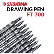 SMG DRAWING PEN SNOWMAN FT 700 Calligraphy/ (PCS)