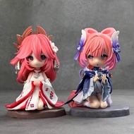 Game Peripheral Cute Q Version Coral Palace Shinkai Sitting Posture Yae Shenzi Figure Trendy Play Mo