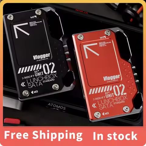 Vlogger Memory Card Photography Accessories Aluminum-magnesium Alloy Lunch Box Card Reader for 870 S