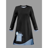 Cheap Long baju Muslimah Plus Size Jersey Momen Tshirt Microfiber Sleeve Malaysia Plain blouse women