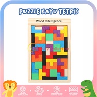 KAYU Tetris Wooden Puzzle/Tetris Wooden Block Educational Toy/Tetris Puzzle