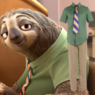 Zootopia Lightning Three Toe Sloth Cosplay Costume Zootopia In Stock