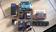 Strymon, Boss, LR Baggs, Fishman, Voodoo Lab, TC Electronic