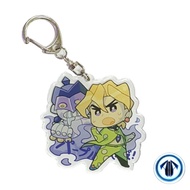 Anime acrylic keychain featuring Fugo Pannacotta from Jojo's Bizarre Adventure: Golden Wind
