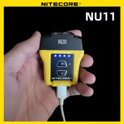 NITECORE NU11 Headlamp fishling Clip-on Cap Llight camping Headlamp Hiking headlight Climbing Flashl