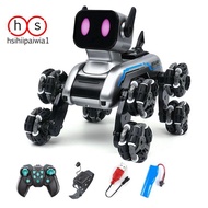 Children'S Smart Toy Remote Control Robot Dog Electric Robot Dog Remote Control Car Eight-Wheel Stun