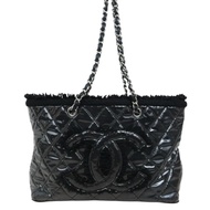 「JL精品代購」9新 Chanel 香奈兒 黑色托特包