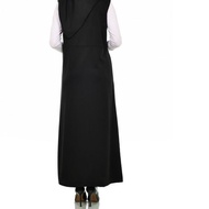 Mybamus Sleeveless Sleeve Dress Black M16457 R83S5 - Muslim Dress