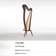 特惠價代購日本豎琴 Aoyama Level Harp 一手豎琴 二手豎琴 40 弦豎琴 40 strings (lrish 34 strings 130(DB))