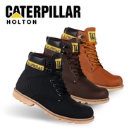 Caterpillar Holton Shoes Safety Boots Iron Toe Men's Fashion Bikers Turing Outdoor