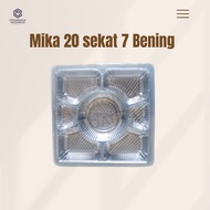 KD Rice Mica Size 20 Sections 7/s KD Mica Rice Mica 7 Sections Size 20 Clear Mica