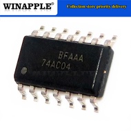 5 PCS 74AC04SCX 74AC04SC 74AC04 SOP14-3.9mm In Stock