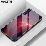 Case For Samsung A70 A70s A80 Anti-Fall Phone Made Of Glass Back Cover