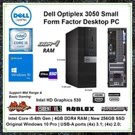 Dell Optiplex 3050 Small Form Factor Desktop PC | Intel Core i5-6th Gen | Gaming | Editing | Photosh