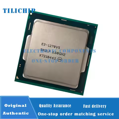 E3 1270V5 3.6GHz 80W Quad Core Eight Thread CPU Processor