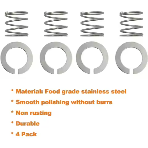 4PCS Spring and Washer for KitchenAid Mixer 3.5 Quarts to 7 Quarts Protect and Extend the Life Quick