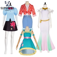 My Little Pony Twilight Sparkle Apple Jack Fluttershy Celestia Cosplay Costume Set Comic Con Party