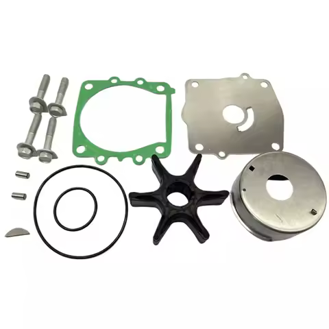 For Yamaha 2-Stroke 115 130 HP Outboard Motor Water Pump Impeller Kit 6E5-W0078-3A-A87U