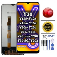 LCD VIVO Y20/ Y20s/ Y20i/ Y12s/ Y12a/ Y15a/ Y15s/ Y01/ Y11s/ Y30 5G/ Y20t Compatible For Original Touch Screen Digitizer