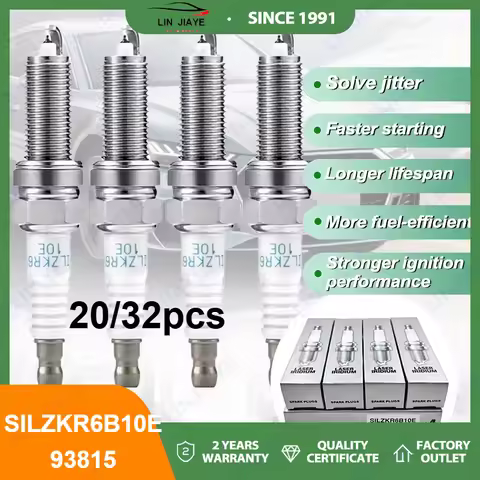 20/32PCS Iridium Spark Plug For Kia Soul Veloster Ceed Sportage IV 1.4L Hyundai I30 IX35 Tucson SILZ