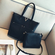 สินค้าขายดี กระเป๋าสะพาย Fashion handbag รุ่น saffiano shopper bags สองถุง หนึ่งใบใหญ่และใบเล็กหนึ่งใบ JB002